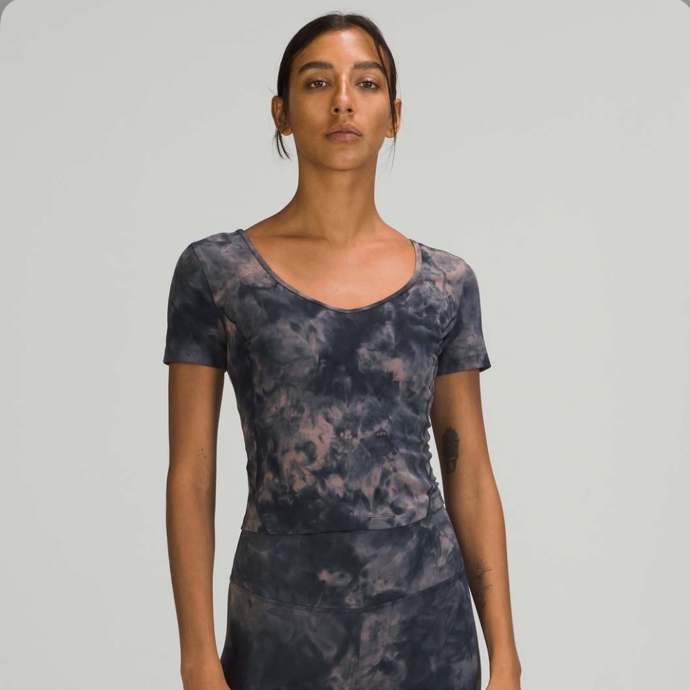 Lululemon Align Tee Diamond Dye